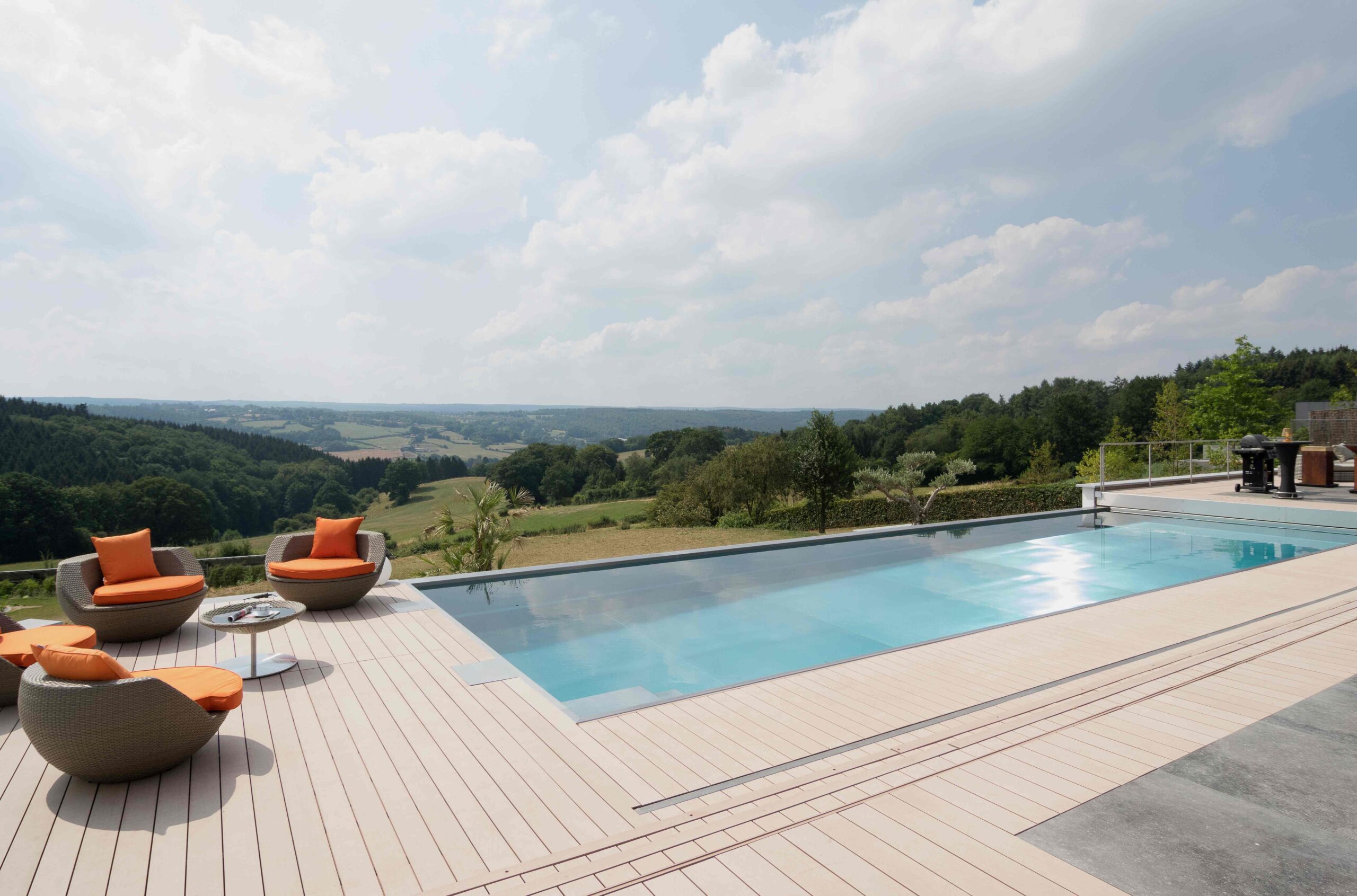 Panoramisch zwemparadijs